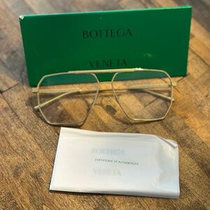 Bottega Veneta Green Display Sign